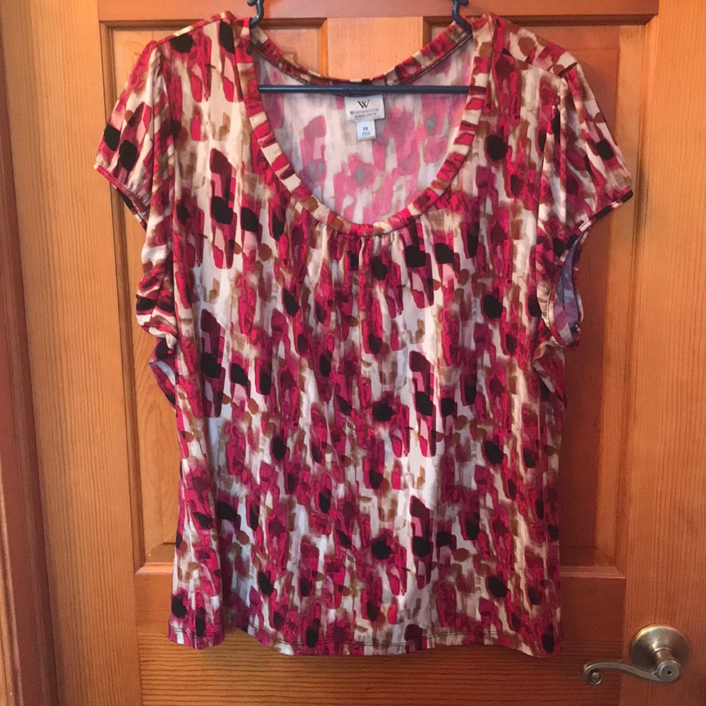 Worthington short sleeve shirt 2X